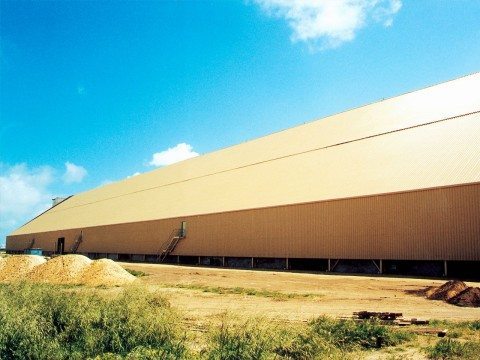 Bulk Sulphur Storage Warehouse